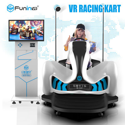 ゲームのKarting車の新製品のバーチャル リアリティ装置220V 2.0のオーディオ・システム9D VRの競争