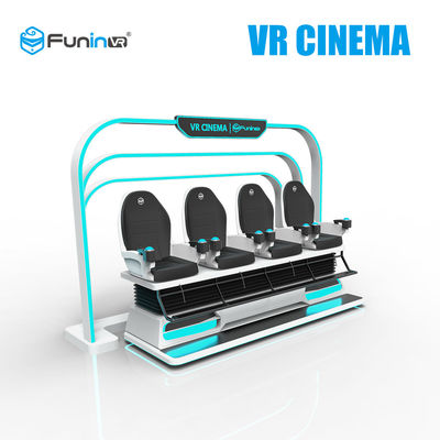 ティーネージャーのための電気動きシステムが付いている3KW 4プレーヤー9Dのバーチャル リアリティのシミュレーター