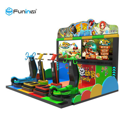 興味深い子供の遊園地のための相互Parkour 9D VRのシミュレーター