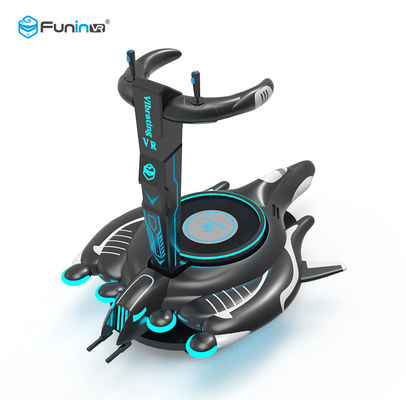 屋内娯楽9Dバーチャル リアリティのシミュレーターの硬貨は黒い色を作動させました