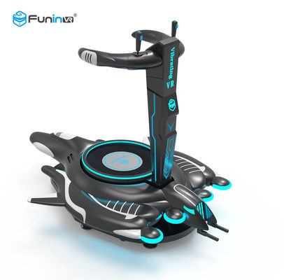 屋内娯楽9Dバーチャル リアリティのシミュレーターの硬貨は黒い色を作動させました