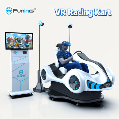 220子供のためのゲームのKarting車を競争させるV 400KG 9D VR 0.7KWのシミュレーター