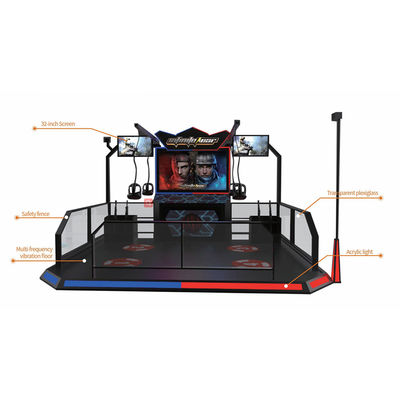 2中年のためのHTC Viveのヘッドホーンが付いているプレーヤー9D VRの射撃のシミュレーター