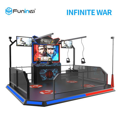 2中年のためのHTC Viveのヘッドホーンが付いているプレーヤー9D VRの射撃のシミュレーター