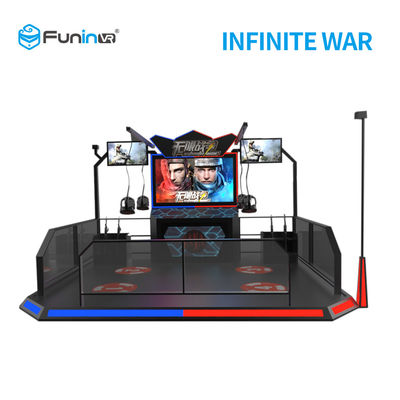 2中年のためのHTC Viveのヘッドホーンが付いているプレーヤー9D VRの射撃のシミュレーター