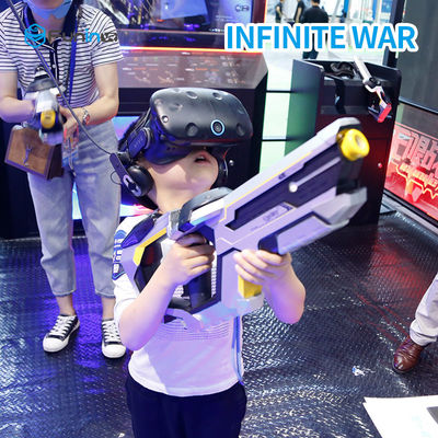 2中年のためのHTC Viveのヘッドホーンが付いているプレーヤー9D VRの射撃のシミュレーター