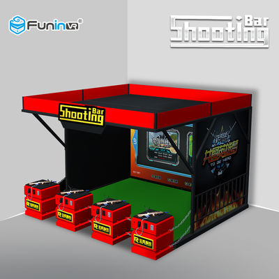 プロジェクター スクリーンの射撃のゲーム・マシンの実質の感覚の射撃の探求の英雄4プレーヤー