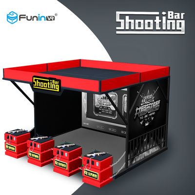 プロジェクター スクリーンの射撃のゲーム・マシンの実質の感覚の射撃の探求の英雄4プレーヤー