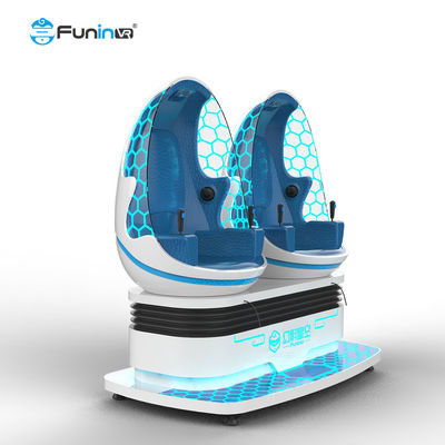 2遊園地のためのPlayes 1.2KW 9Dのバーチャル リアリティの映画館/VRの卵の椅子