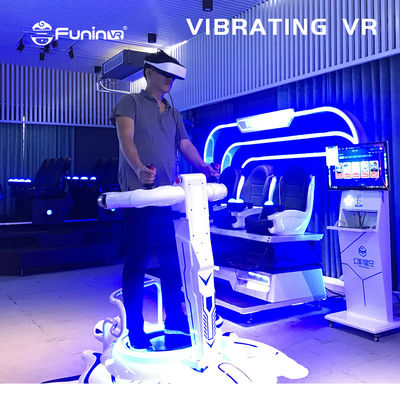定格負荷100kg 9D VRの振動のシミュレーターのプラットホームのバーチャル リアリティの催し物の360度