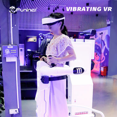 定格負荷100kg 9D VRの振動のシミュレーターのプラットホームのバーチャル リアリティの催し物の360度