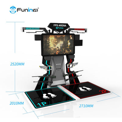 9dゲーム・マシンの飛行シミュレータを競争させる薄板金VR FPSの射撃のゲーム
