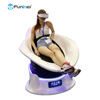 定格負荷120Kgのバーチャル リアリティ9dの卵の椅子スペース ゲームのvrのスライダー