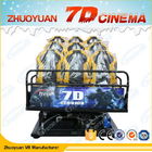 アルミ合金の金属スクリーンが付いている複数競技者用7D映画館のシミュレーター