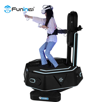 0.9KW バーチャル リアリティのトレッドミル機械 360 度 9D Vr の歩行者システムの戦いのゲーム