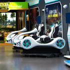 遊園地のための 9d VR のドライビング シミュレーターの電気自動車を競争させる Karting