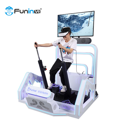 VrビジネスFuninvr VrのスキーのシミュレーターD VRのシミュレーションはバーチャル リアリティのテーマ パークに乗る