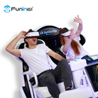 ジョイスティックのコントローラーが付いている冒険公園9D VRのシミュレーター360度の回転動き