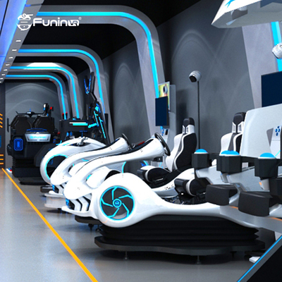 マルチプラットフォームVRレーシングカートシミュレーター HDスクリーン