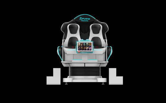 610kg 体重容量 9D VR チェア 浸透型 VR 体験とジョイスティックコントローラ