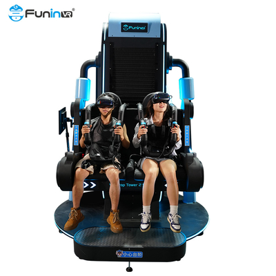 9D VRチェアの360度回転と55インチスクリーンで仮想現実に没入してください