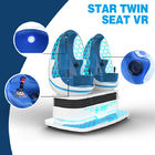 遊園地のためのVRの卵の椅子を回す220V相互9D VRのシミュレーター/360度