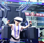 9D VRのゲーム・マシンのバーチャル リアリティのヘッドホーンの飛行シミュレータの屋内遊園地は乗ります