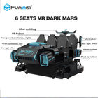 6電気不安定なプラットホームが付いている座席VR暗いVR 3月9Dシミュレーター