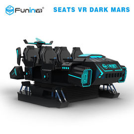 バーチャル リアリティの複数競技者用vrの暗闇は9d VRのシミュレーターを競争させるゲーム・マシン6の座席を傷つける