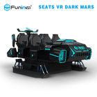 バーチャル リアリティの複数競技者用vrの暗闇は9d VRのシミュレーターを競争させるゲーム・マシン6の座席を傷つける