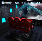 3D VRのハンガー2.25KWが付いているステレオ7Dシミュレーターの映画館を撃つ6 DOF銃
