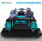 6娯楽装置の黒色のための座席9D VRタンク シミュレーター暗い火星