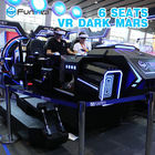車のゲーム・マシン9D 6プレーヤーの遊園地を運転する安定した9D VRの映画館は乗ります