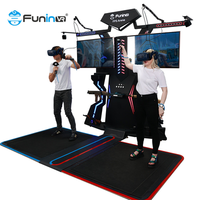 販売のための2つのプレーヤーのバーチャル リアリティのアーケード・ゲームを撃つ立つVR FPS競技場音楽ゲーム