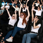 バーチャル リアリティ5Dの動的映画館の負荷900kg VR地帯6 9 12販売のための座席VR製造者のプラットホーム映画価格