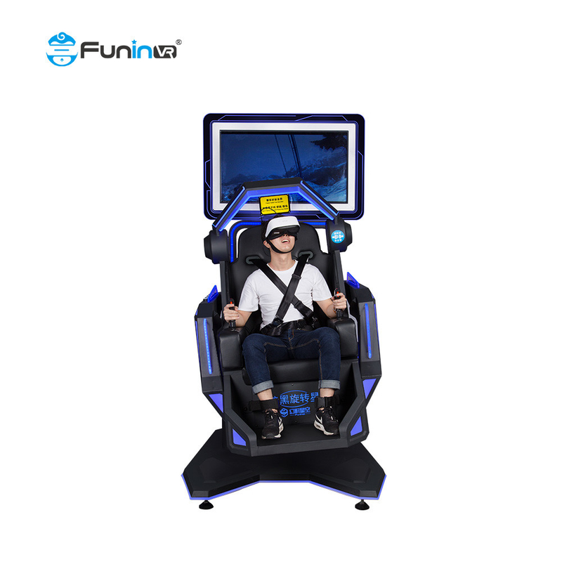 マルチプレイヤー 9D VR シミュレーター 383KG 体重 ダイナミック エクストリーム VR プラットフォーム 360\u00b0 VR ヘッドセット 55 インチ