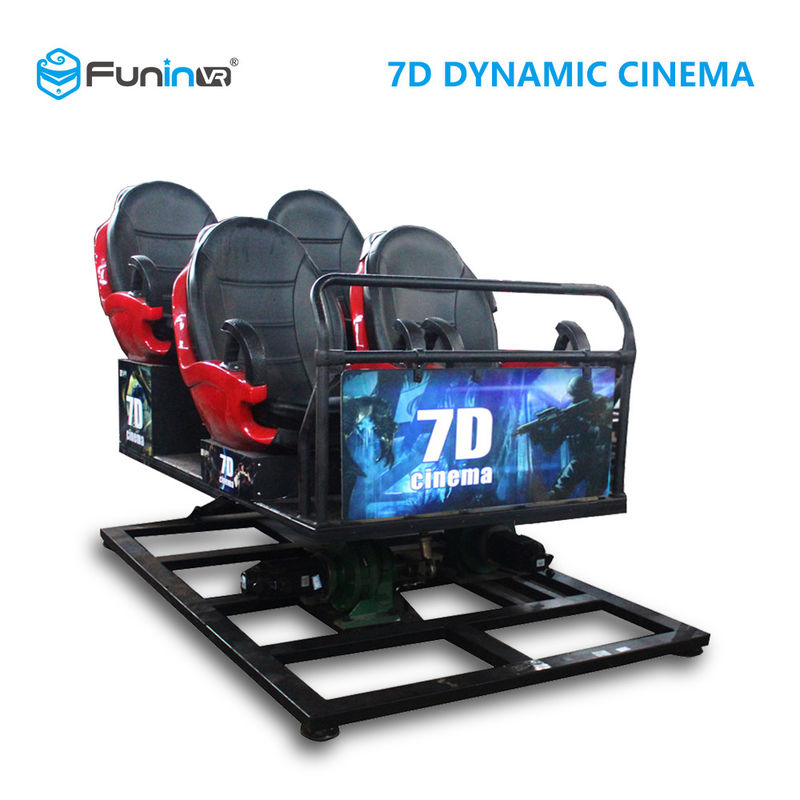 ゲーム7Dの映画館のシミュレーターのライダーの金属を撃つ複数競技者用戦いは6つ/9つの座席を選別します