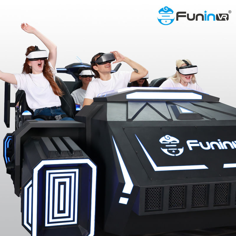 VR映画のテーマ パーク装置6の座席9Dバーチャル リアリティVRのシミュレーターの映画館
