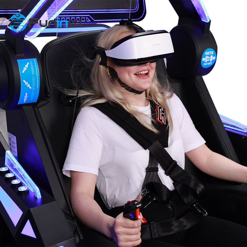 ショッピング モールの娯楽vrのシミュレーターのためのVR 360のジェット コースターのはえのシミュレーターのvrのゲーム・マシン
