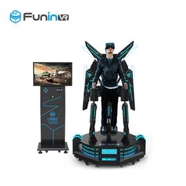 1260*1260*2450mm 9D VRのワシ飛行映画館のシミュレーター2.0kw+200 Kg VR 360の遊園地のための飛行ゲーム・マシン