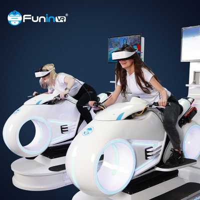 モーター アーケード・ゲーム機械Vrのオートバイのシミュレーターを競争させるフランスのハイテクな博物館9d